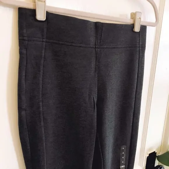 LOFT Charcoal Gray Ponte Leggings - Picture 6 of 14